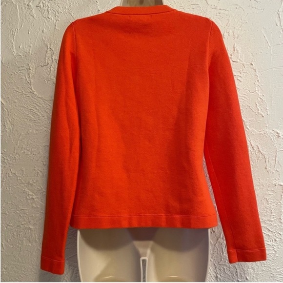 Banana Republic Orange Gold Button Long Sleeve Cardigan - Picture 5 of 8